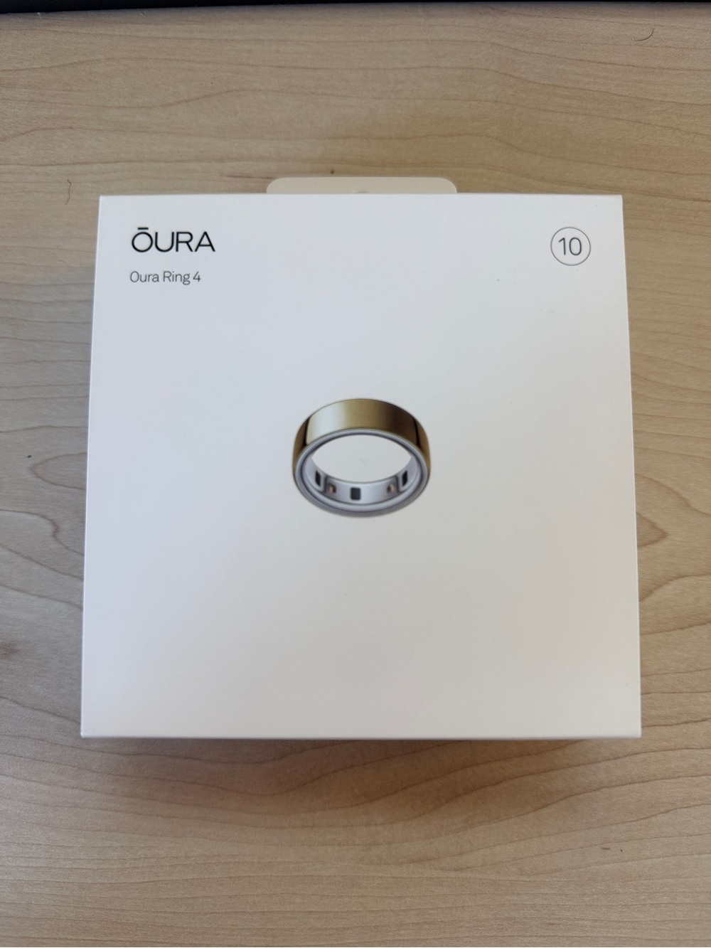 Oura Ring 4 - Gold - Size 10